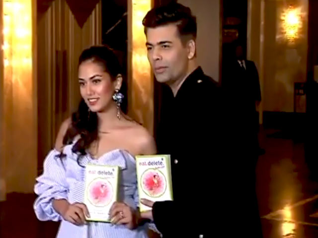 बच्चों पर लिखी गई किताब को करण जौहर और मीरा राजपूत ने किया लॉन्च