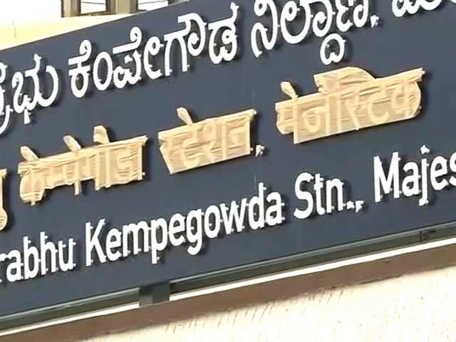 Video : Hindi Words 'Covered Up' On Bengaluru Metro Signs Amid Language Debate