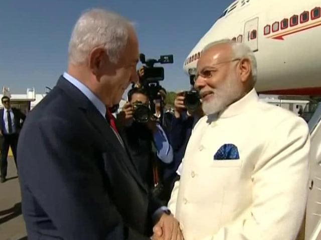 Video : '<i>Swagat Hai</i>, We Love India': Israel's Big Welcome For PM Modi