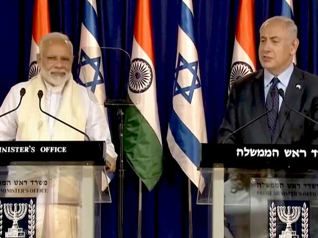 इस्राइल में पीएम मोदी और बेंजामिन नेतन्याहू का साझा बयान