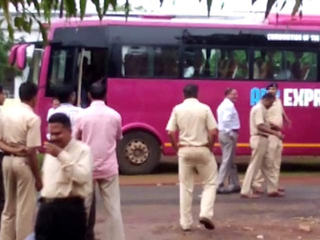 Video : Former Maharashtra BJP Leader Filmed Kissing Woman In Bus, Arrested For Rape