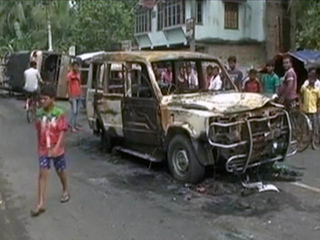 बड़ी खबर : पश्चिम बंगाल में हिंसा की आग