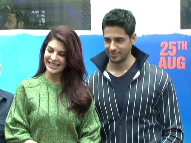 Jacqueline And Sidharth At The Trailer Preview of <i>A Gentleman</i>