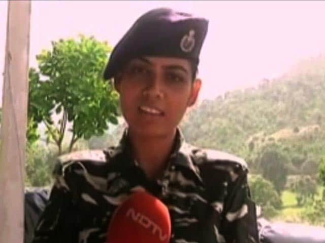 Video : CRPF's Female Officer Who Chose A Conflict Zone Assignment