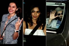 Ranveer, Taapsee, Ileana Spotted At A Dubbing Studio Ranveer, Taapsee, Ileana Spotted At A Dubbing Studio