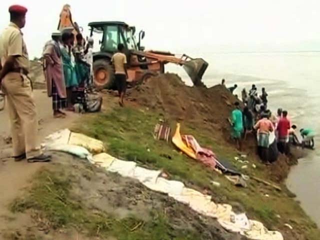 Amid Assam Floods, How This Village Is Fighting To Save Its Eroding Embankment