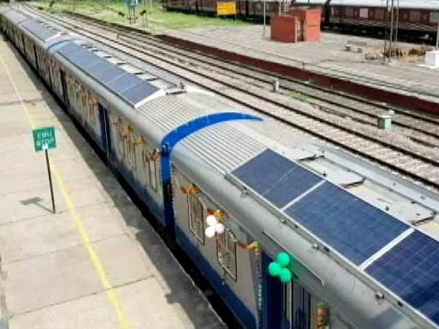 सौर ऊर्जा से चलने वाली देश की पहली ट्रेन परीक्षण के लिए तैयार