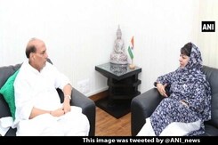China Meddling In Kashmir, Says Mehbooba Mufti, Meets Rajnath Singh China Meddling In Kashmir, Says Mehbooba Mufti, Meets Rajnath Singh