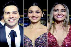 Varun Dhawan, Alia Bhatt And Sonakshi Sinha At IIFA Awards Green Carpet Varun Dhawan, Alia Bhatt And Sonakshi Sinha At IIFA Awards Green Carpet