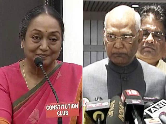 राष्ट्रपति चुनाव के लिए वोटिंग, रामनाथ कोविंद और मीरा कुमार के बीच मुकाबला