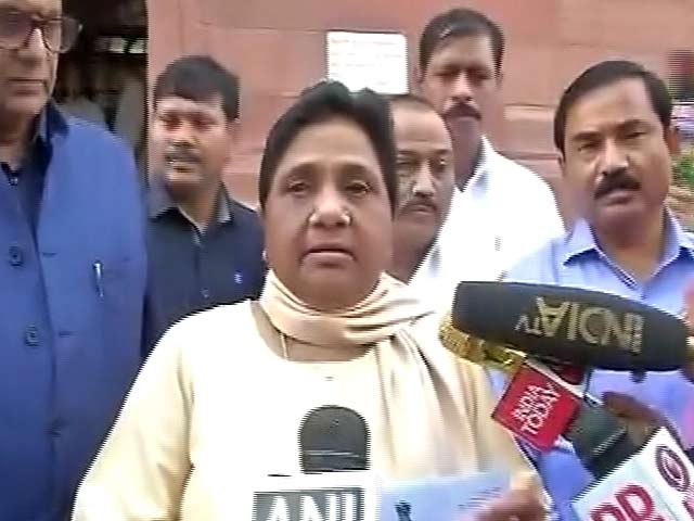 राज्यसभा से मायावती का इस्तीफा मंजूर