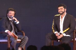 Anil Kapoor And Arjun Kapoor's Q&A At <i>Mubarakan Sangeet Night</i> Anil Kapoor And Arjun Kapoor's Q&A At <i>Mubarakan Sangeet Night</i>