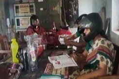 Teachers In This Telangana School Wear Helmets To Highlight Poor State Of School Building Teachers In This Telangana School Wear Helmets To Highlight Poor State Of School Building