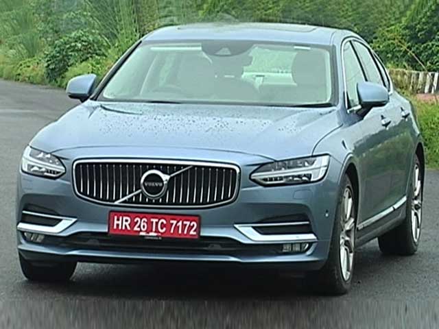 रफ्तार : वॉल्वो की S90 की टेस्ट ड्राइव