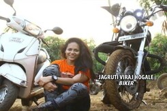 Mumbai Woman Biker Swerves To Avoid Pothole, Run Over By Truck Mumbai Woman Biker Swerves To Avoid Pothole, Run Over By Truck