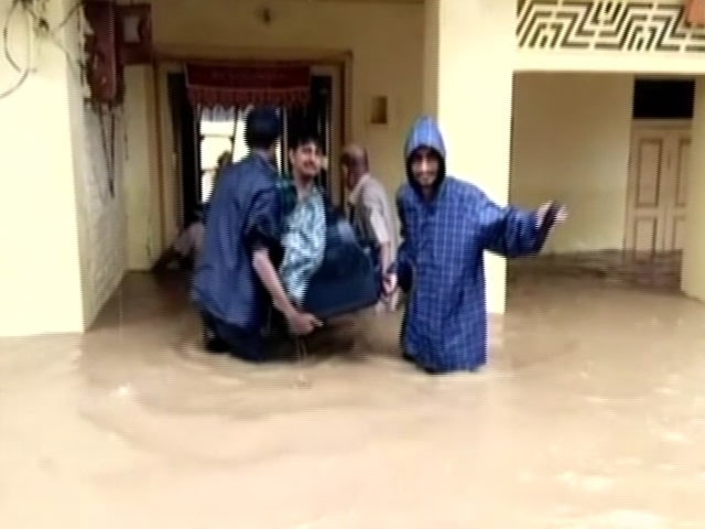 भारी बारिश से पानी-पानी हुआ राजस्थान