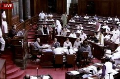 नए राष्ट्रपति के बयान पर राज्यसभा में जमकर हंगामा नए राष्ट्रपति के बयान पर राज्यसभा में जमकर हंगामा