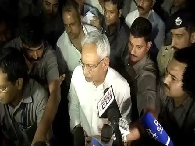 Video : Nitish Kumar Quits as Bihar Chief Minister, Says 'Conscience Pricked Me'