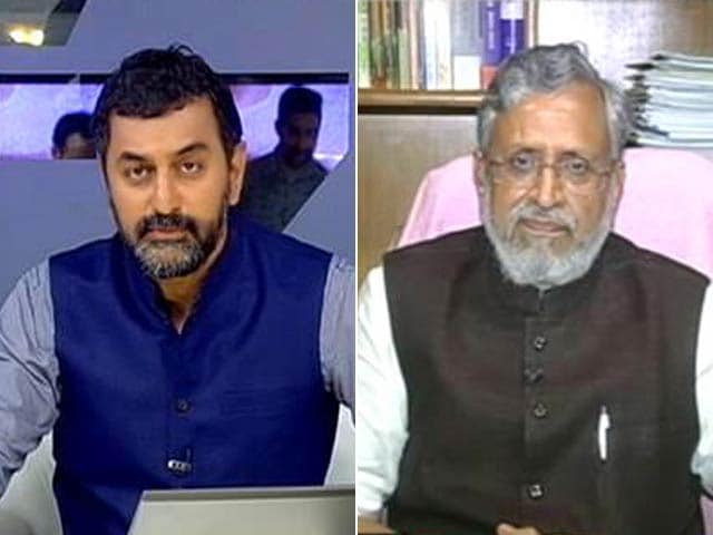 Video : Fully Trust Nitish Kumar, Together Will Sweep 2019: Sushil Modi To NDTV