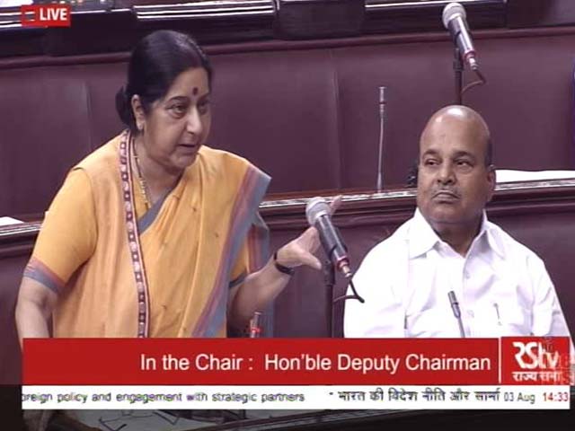 Sushma Swaraj's Take To Solve Doklam Standoff, With Jibe At Rahul Gandhi