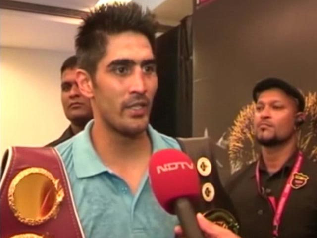 Wanted To Give A Message Of Peace By Giving Away The Title: Vijender Singh