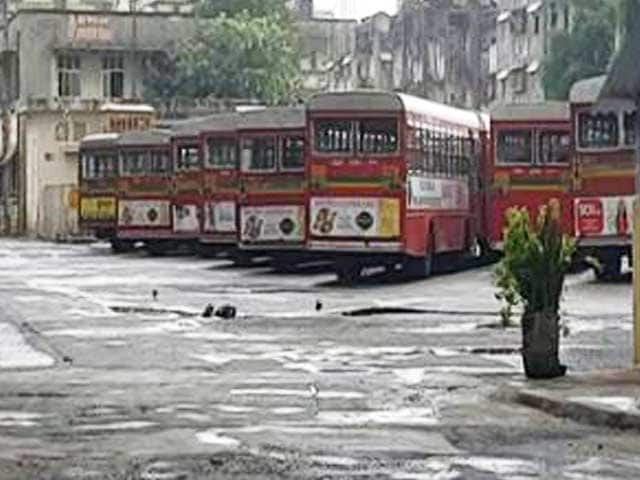 BEST Buses Go Off Mumbai Roads As Workers Strike Over Salaries