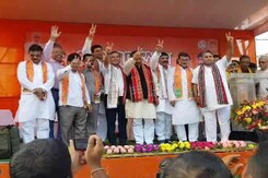 6 Tripura Lawmakers Sacked By Mamata Banerjee Join BJP 6 Tripura Lawmakers Sacked By Mamata Banerjee Join BJP