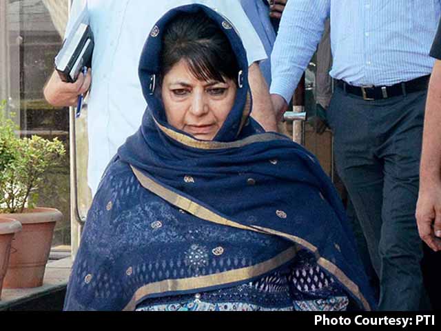 Mehbooba Mufti To Meet PM Modi Today For Kashmir's Special Status