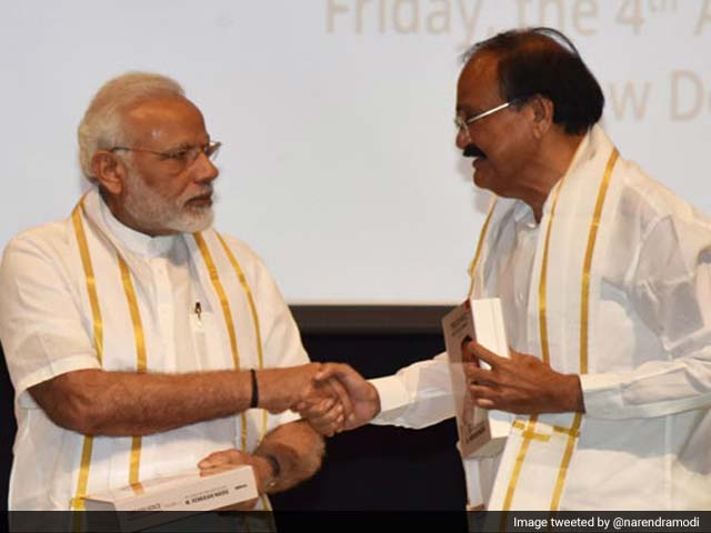 PM Welcomes 'Farmer's Son' Venkaiah Naidu to High Post, Congress Bristles