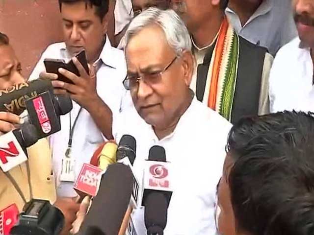 Video : Accept BJP Tie-Up Or Take A Walk, Says Nitish Kumar To Sharad Yadav