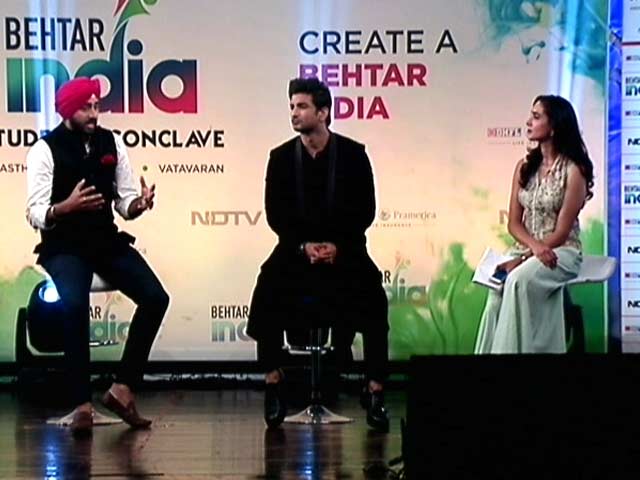 Video : Sushant Singh Rajput Talks About Ideas That Will Make India Behtar