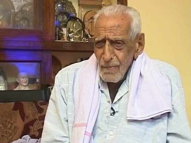 Video : India At 70: Tales Of A Freedom Fighter Who Is Still Going Strong At 99