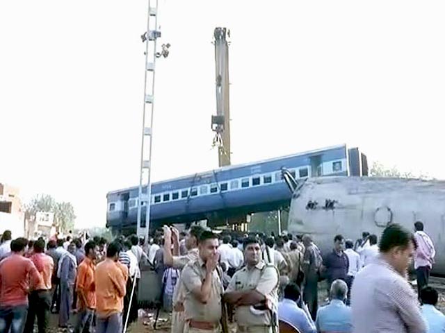 मुजफ्फरनगर रेल हादसा: रेलवे चार अफसर सस्पेंड