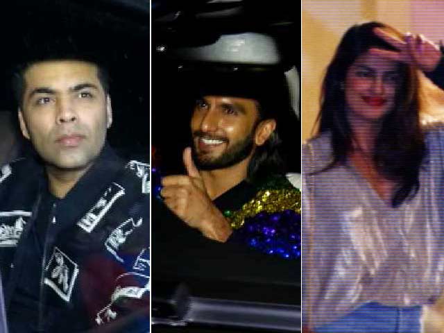 Video : Ranveer, Deepika, Priyanka & Karan At Ritesh Sidhwani's Birthday Bash