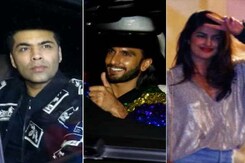 Ranveer, Deepika, Priyanka & Karan At Ritesh Sidhwani's Birthday Bash Ranveer, Deepika, Priyanka & Karan At Ritesh Sidhwani's Birthday Bash