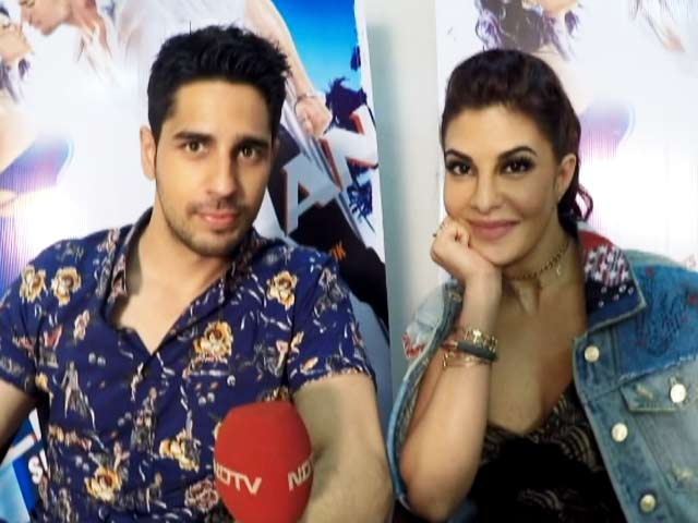 Video : Sidharth Was Told Jacqueline Is A DJ When They First Met