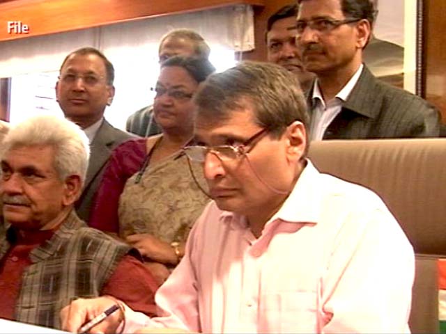 Railways Minister Meets PM Modi, Suggests He's Offered To Quit