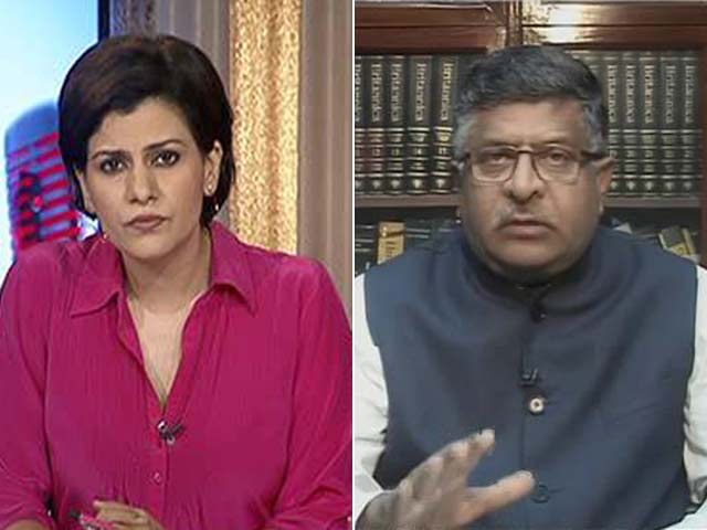 Section 377 Needs Independent Scrutiny: Law Minister Ravi Shankar Prasad To NDTV