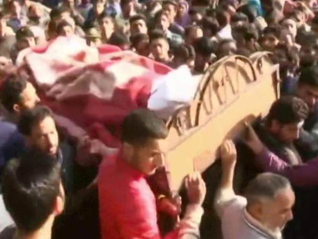 Hundreds Participate In Farewell Of CRPF Jawan Killed In Pulwama