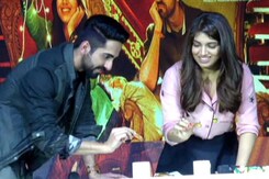 Ayushmann And Bhumi Take The <i>Chai Biscuit</i> Challenge Ayushmann And Bhumi Take The <i>Chai Biscuit</i> Challenge
