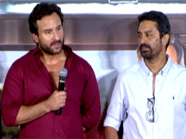 Watch: Saif Ali Khan At The Trailer Launch Of <i>Chef</i>