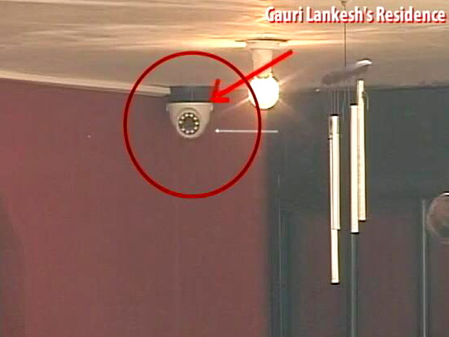 CCTV Shows Gauri Lankesh Being Shot, She Tried To Run Into House: Sources