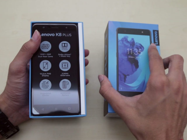 लेनोवो के8 प्लस की पहली झलक