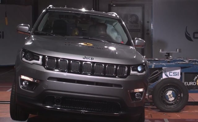 Video : Jeep Compass Scores 5 Stars at Euro NCAP