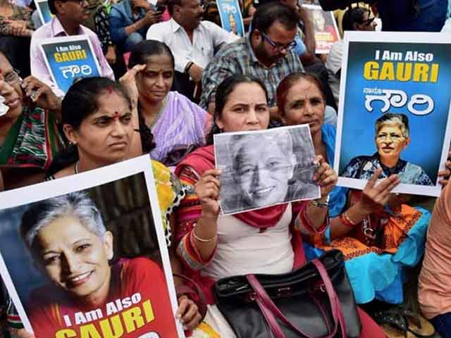 Video : Gauri Lankesh Got Hate Mails From Naxals, Brother Indrajit Tells NDTV