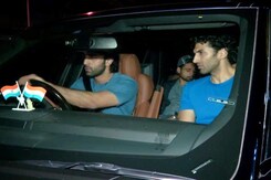 Ranbir Kapoor & Aditya Roy Kapur's Night Out In Mumbai Ranbir Kapoor & Aditya Roy Kapur's Night Out In Mumbai