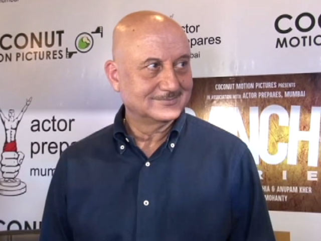 Anupam Kher On Working With Newcomers In <i>Ranchi Diaries</i>