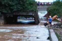 Part Of 389-Crore Bihar Dam Crashes Hours Before Launch By Nitish Kumar Part Of 389-Crore Bihar Dam Crashes Hours Before Launch By Nitish Kumar