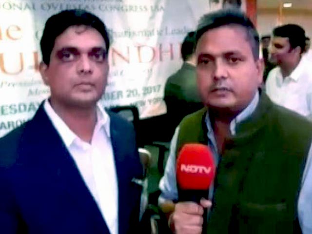 राहुल गांधी का अमेरिकी दौरा : कांग्रेस समर्थकों ने कहा- हम यूएस में लेकिन दिल हिन्दुस्तान में