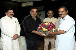 A Superstar As <i>Aam Aadmi</i>: When Kamal Haasan Met Arvind Kejriwal A Superstar As <i>Aam Aadmi</i>: When Kamal Haasan Met Arvind Kejriwal